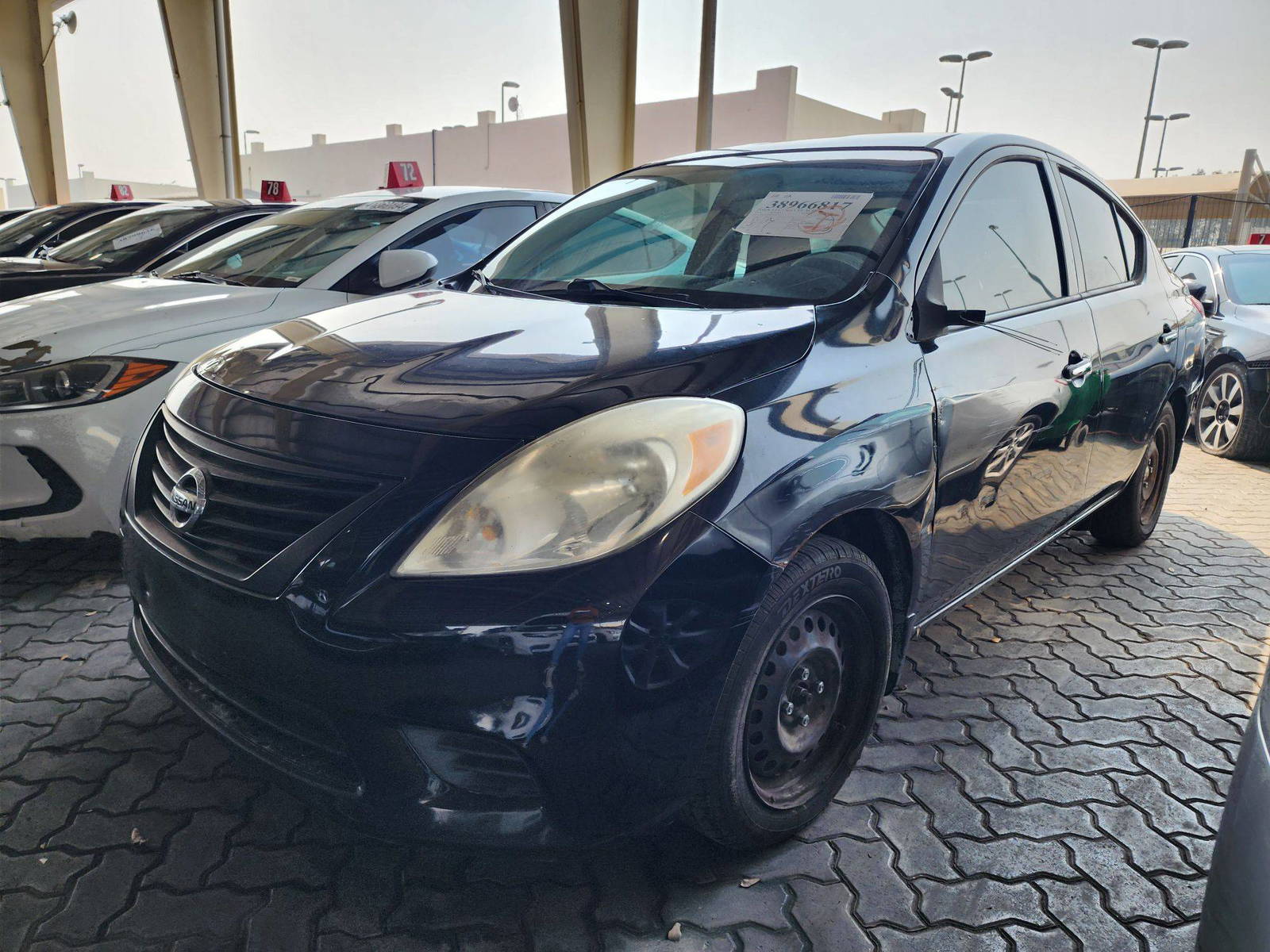 2014 NISSAN VERSA — 139640 Miles — Lot 62391 — Souq - Marhaba Auctions Used Cars - Image 6