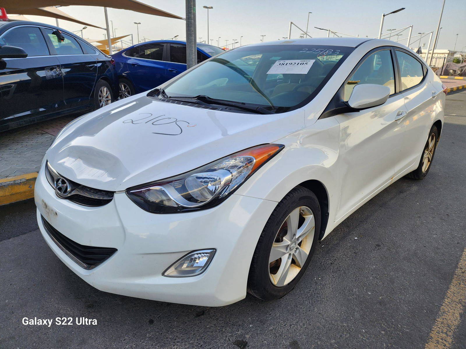 2013 HYUNDAI ELANTRA — 126239 KM — Lot 38192105 - Marhaba Auctions Used Cars - Image 3