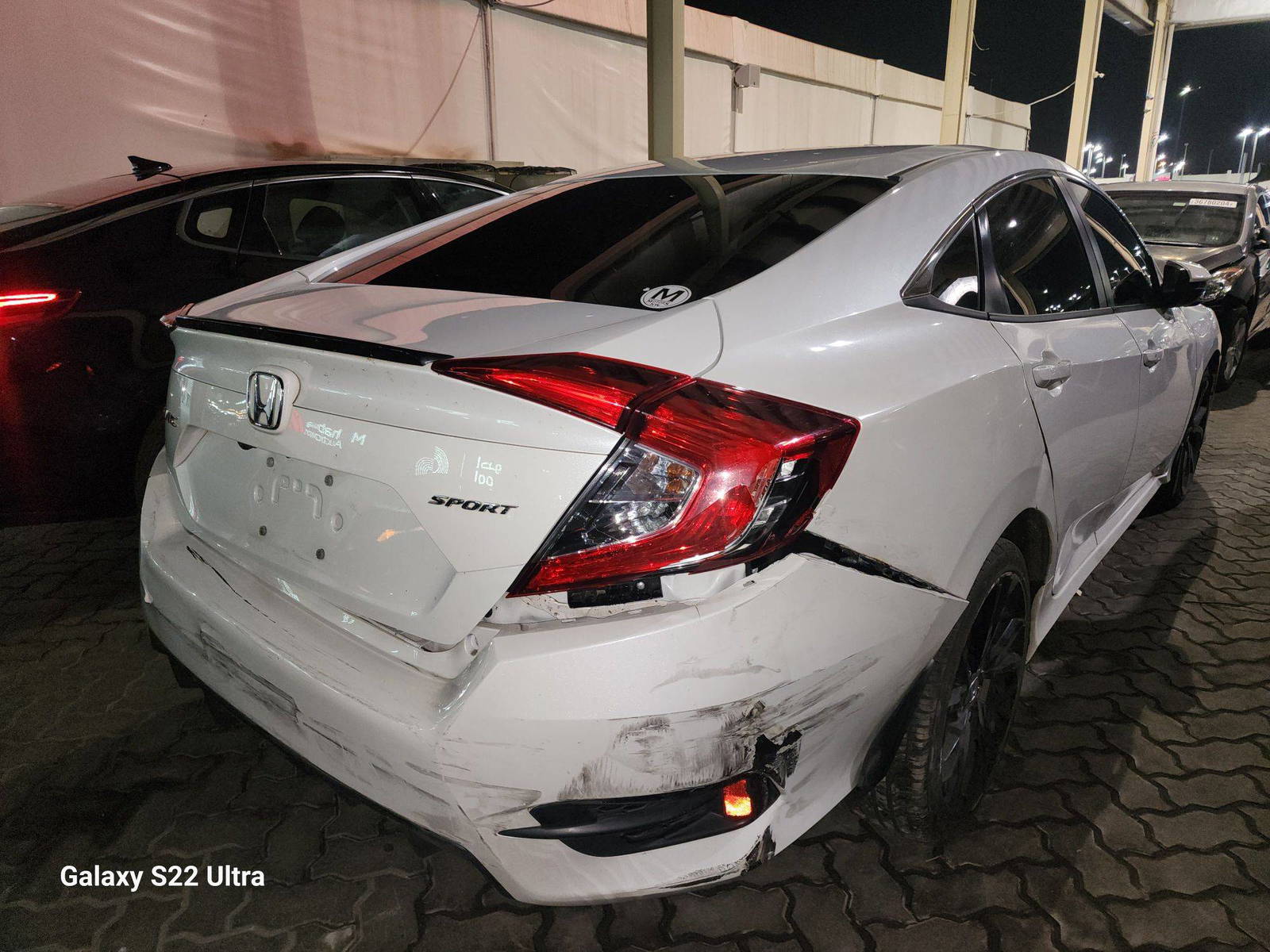 2019 HONDA CIVIC — 118824 Miles — Lot 37089214 - Marhaba Auctions Used Cars - Image 3