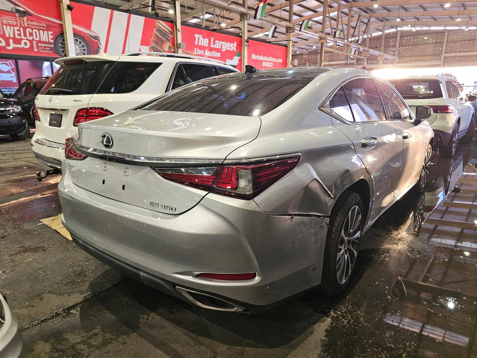 2019 LEXUS ES 350 — 113074 Miles — Lot 2002188 — Main - Marhaba Auctions Used Cars - Image 3