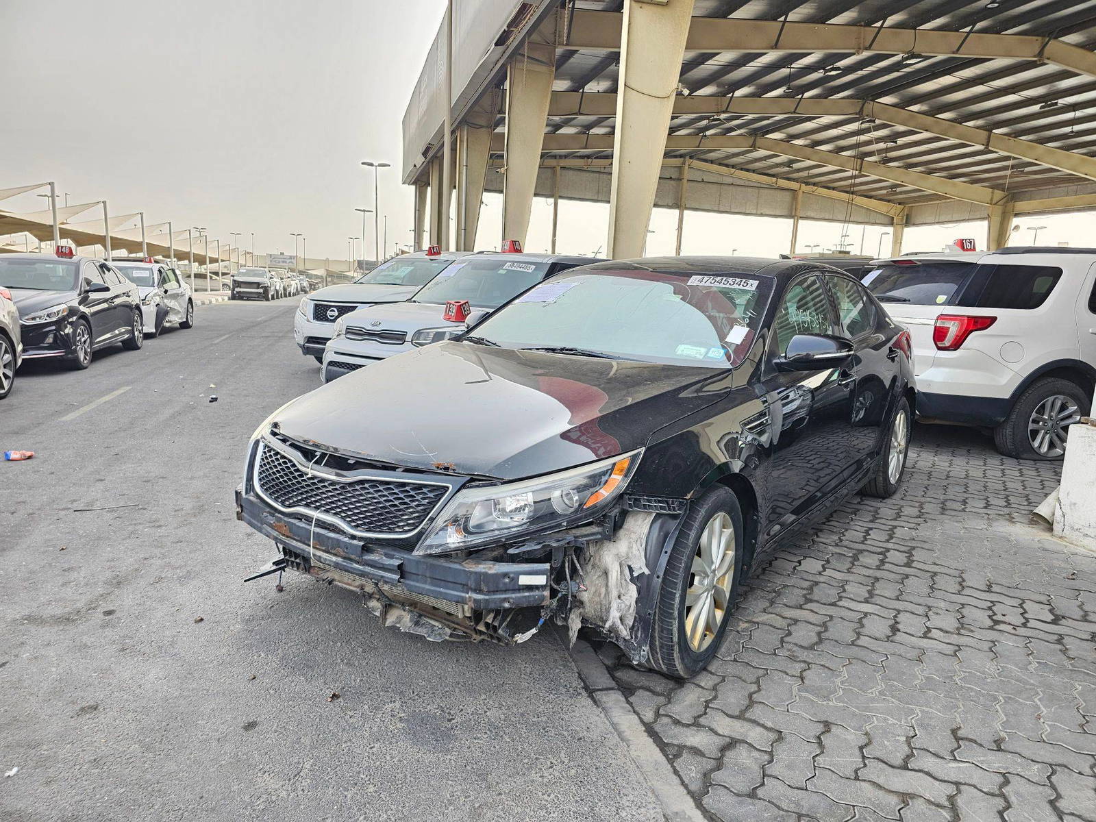 2015 KIA OPTIMA — 123641 Miles — Lot FG444970 — Souq - Marhaba Auctions Used Cars - Image 4