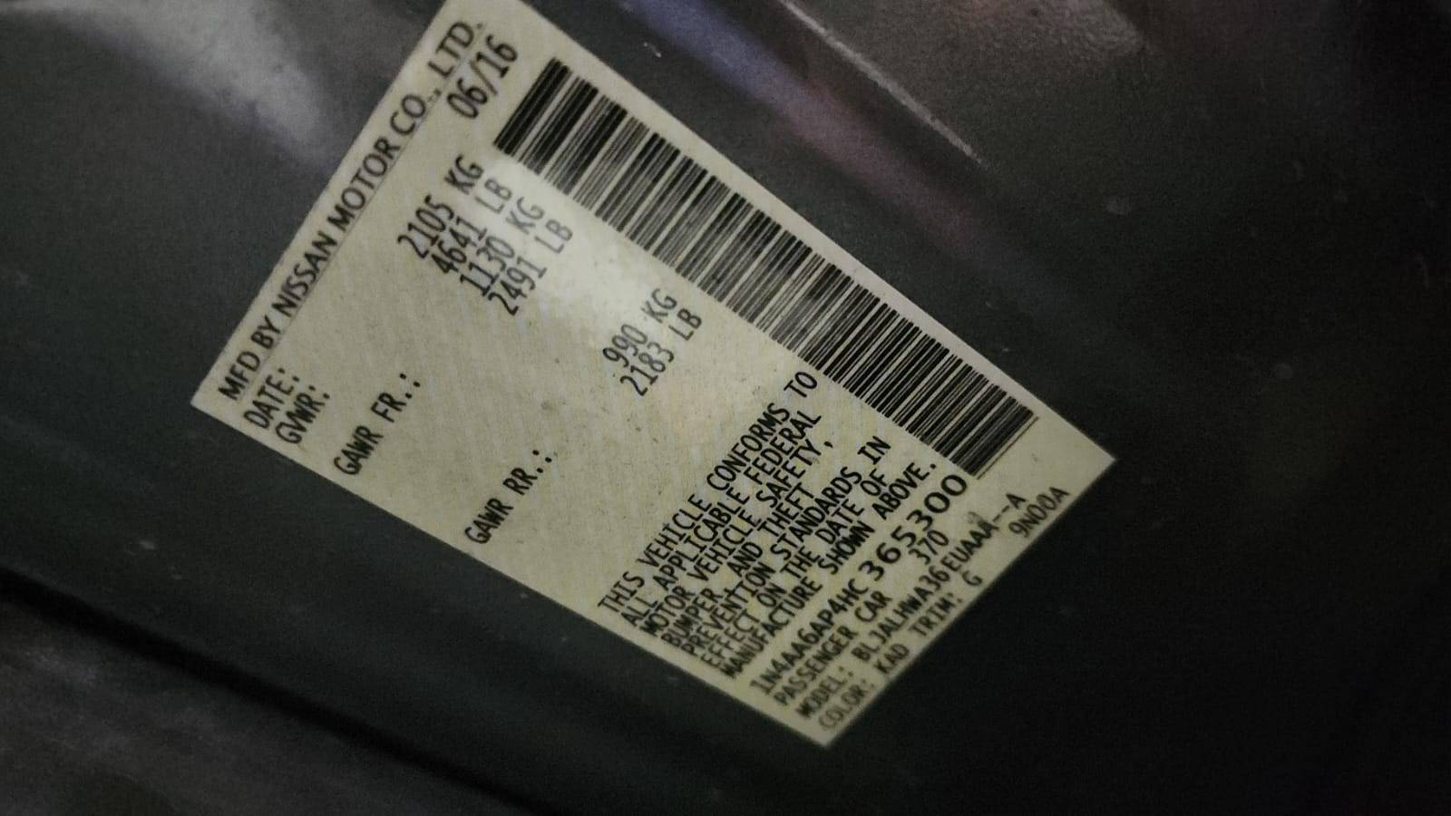 NISSAN MAXIMA 2017 - Marhaba Auction Used Cars - Image 13