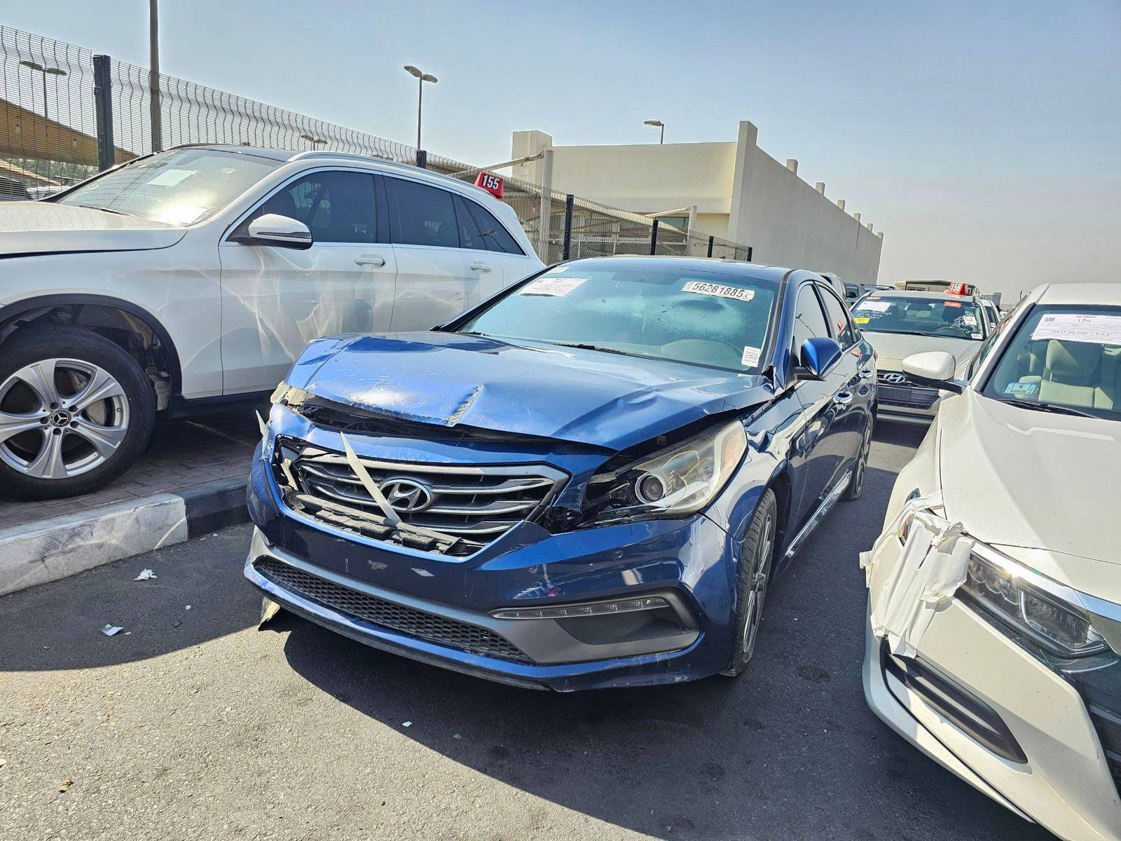 2016 HYUNDAI SONATA SPORT — 129339 Miles — Lot F3GH323740 — Souq - Marhaba Auctions Used Cars - Image 4