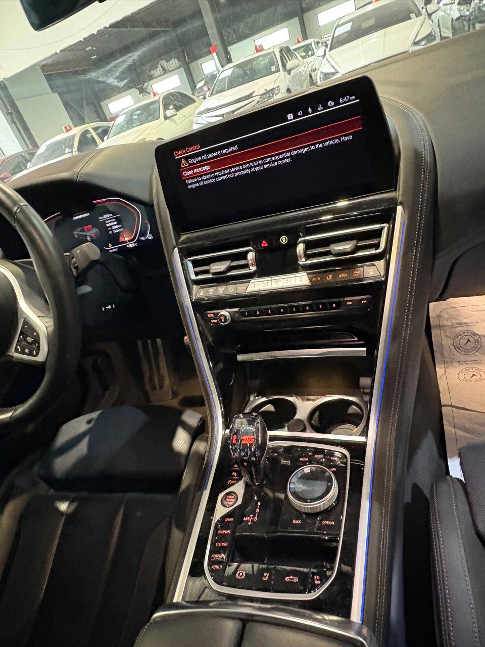 2023 BMW 8 SERIES M850I XDRIVE — 3376 KM — Lot k95920 — Main - Marhaba Auctions Used Cars - Image 8