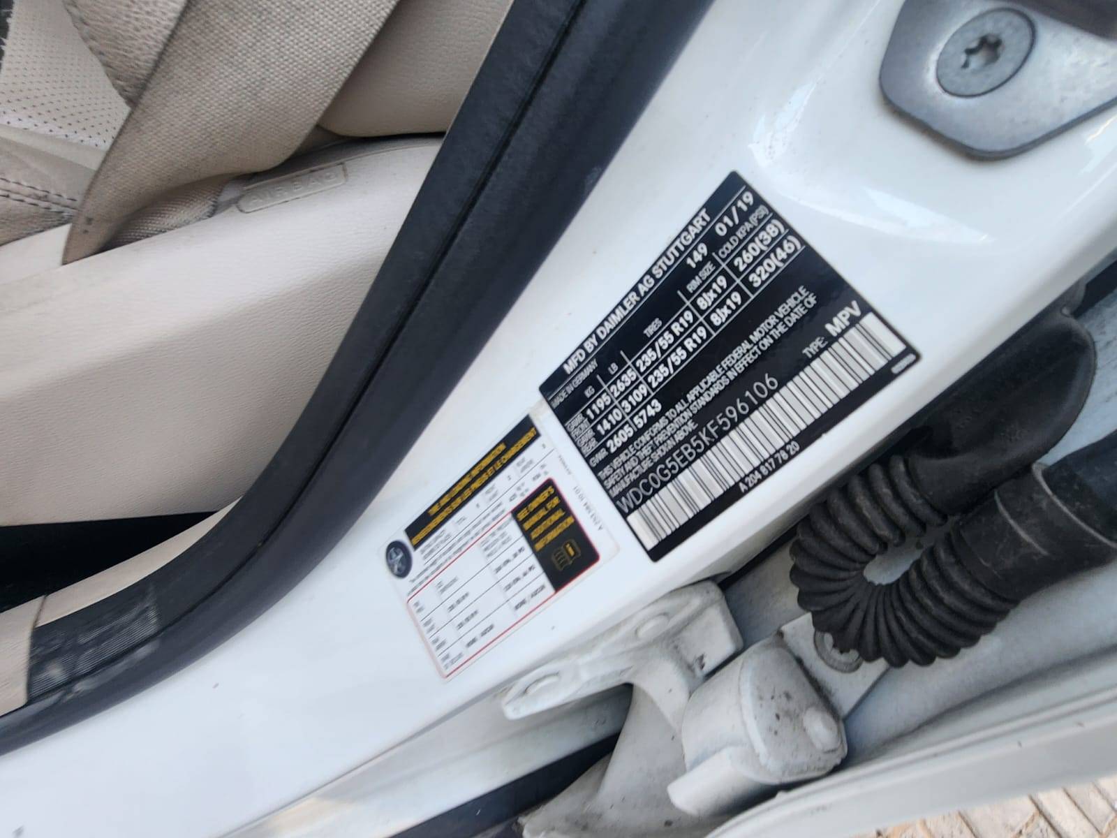 MERCEDES BENZ GLC 350E 2019 - Marhaba Auction Used Cars - Image 7