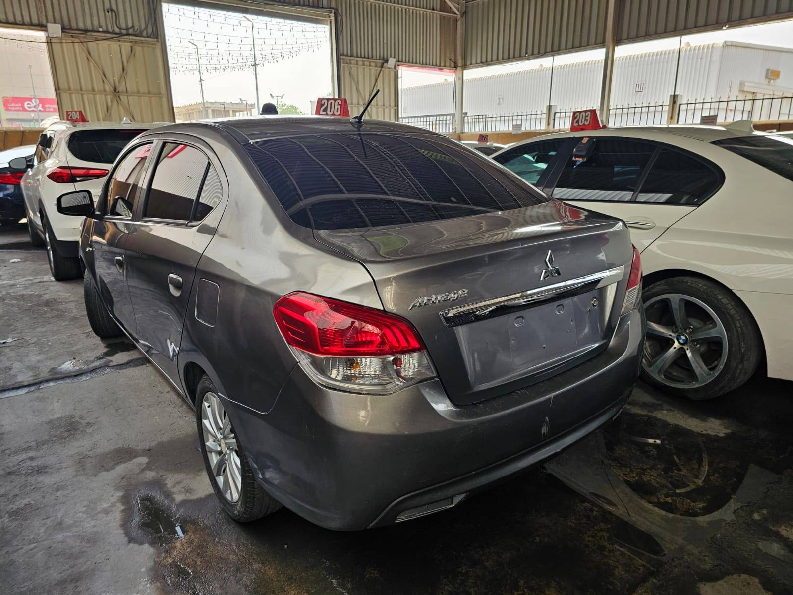 2019 MITSUBISHI ATTRAGE — 211387 KM — Lot 1KH004885 — Main - Marhaba Auctions Used Cars - Image 4