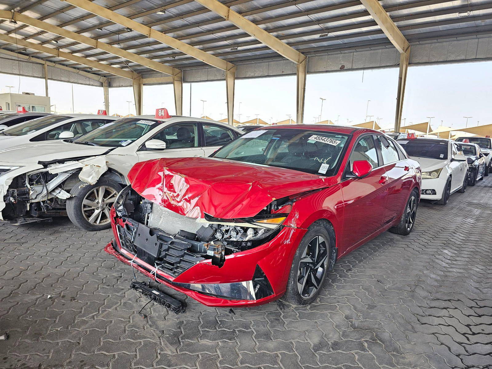 2022 HYUNDAI ELANTRA — 27584 Miles — Lot AG4NU362193 — Souq - Marhaba Auctions Used Cars - Image 5