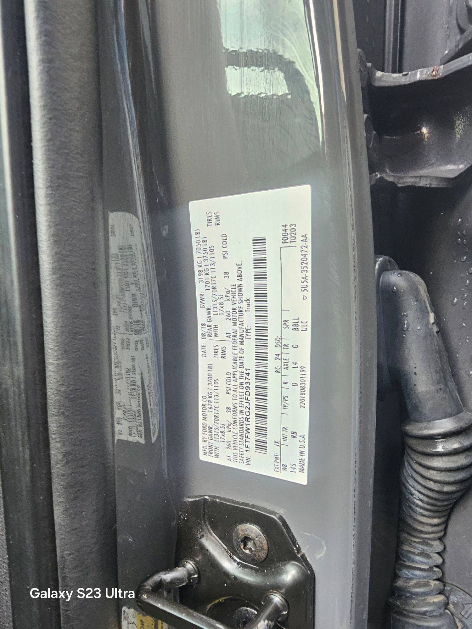 FORD F150 - Raptor 2018 - Marhaba Auction Used Cars - Image 9