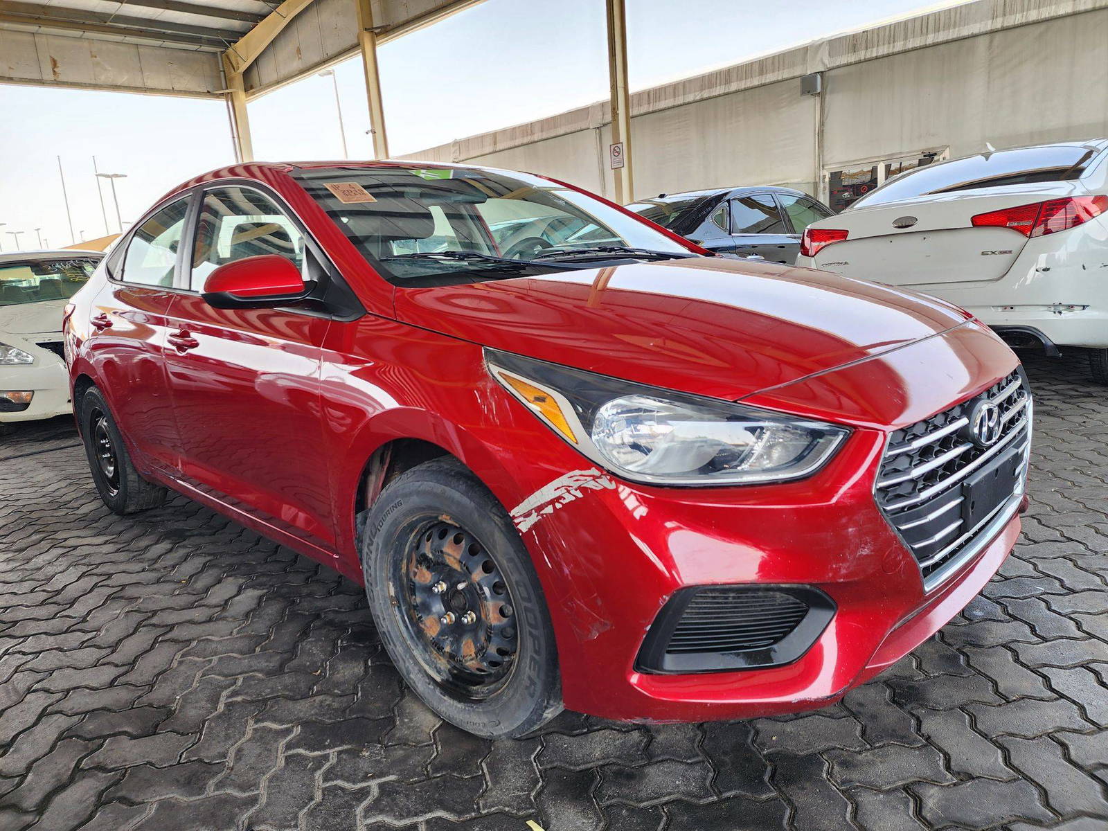 2019 HYUNDAI ACCENT — 94618 Miles — Lot 4KE047632 — Souq - Marhaba Auctions Used Cars - Image 4