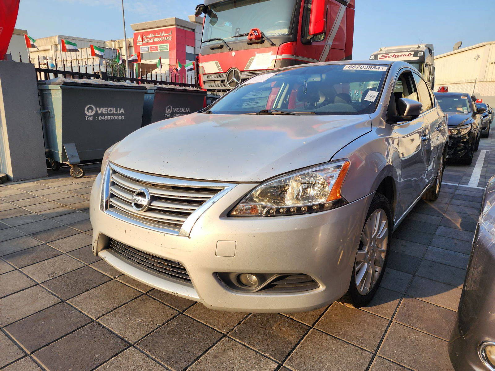 2014 NISSAN SENTRA — 153663 Miles — Lot 66783984 — Al Quoz - Marhaba Auctions Used Cars - Image 4