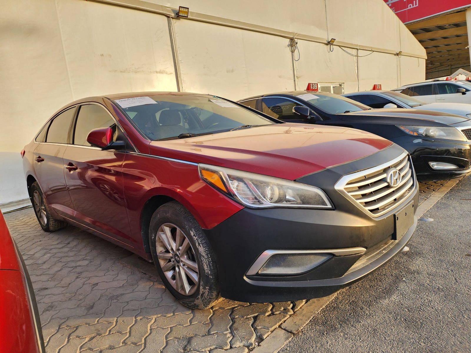 2016 HYUNDAI SONATA — 189361 Miles — Lot 80414 — Main - Marhaba Auctions Used Cars - Image 3