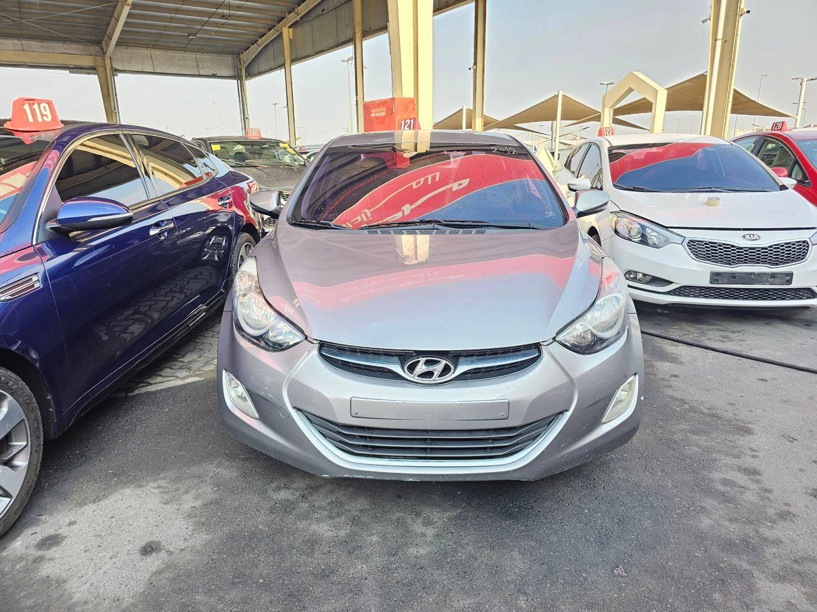 2012 HYUNDAI AVANTE — 139304 KM — Lot DBCU202582 — Souq - Marhaba Auctions Used Cars - Image 3