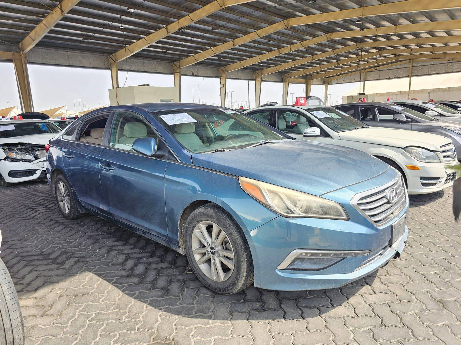 2015 HYUNDAI SONATA — 158373 Miles — Lot 4FH118607 — Souq - Marhaba Auctions Used Cars - Image 4