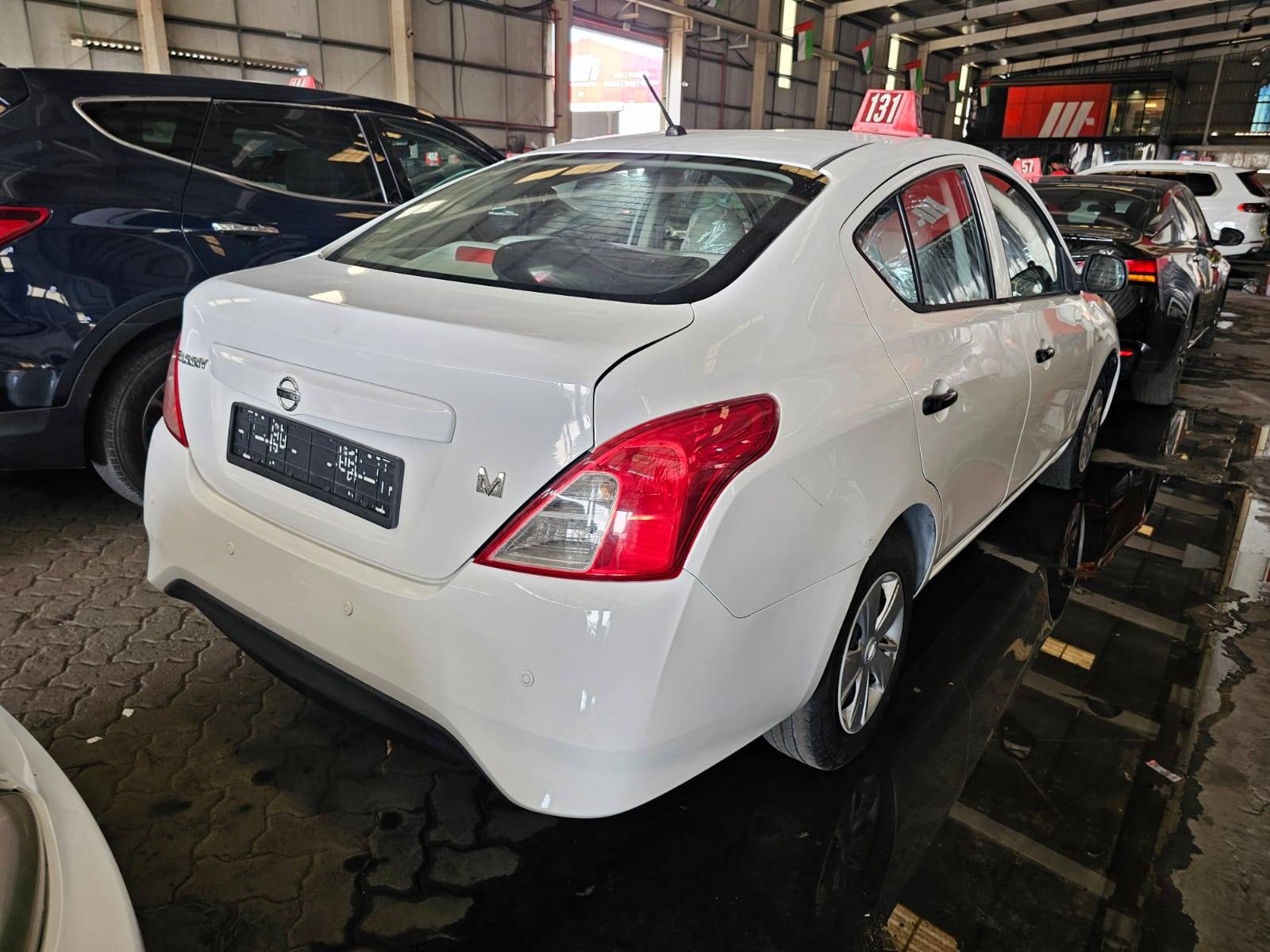 2019 NISSAN SUNNY — sold — 257595 KM — Lot KG654350 — Main - Marhaba Auctions Used Cars - Image 3