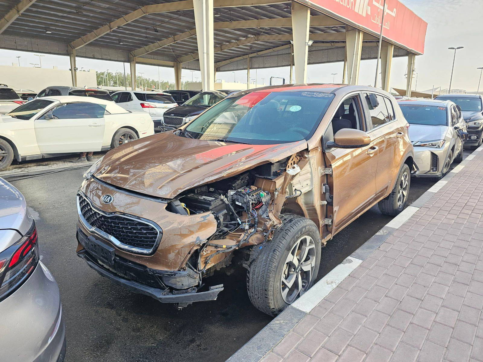 KIA SPORTAGE 2021 - Marhaba Auction Used Cars - Image 5