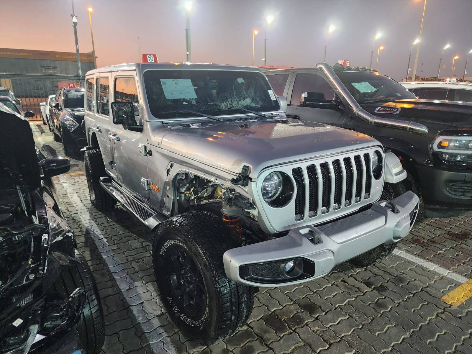 JEEP WRANGLER UNLIMITED SAHARA 2021 - Marhaba Auction Used Cars - Image 3