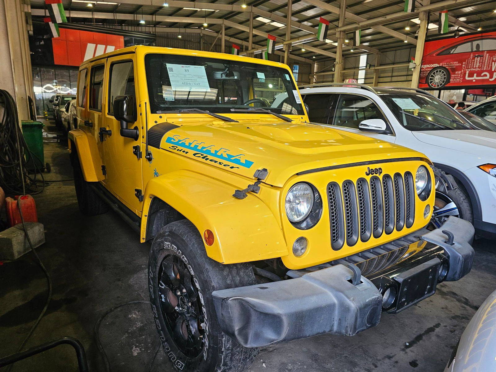 JEEP WRANGLER UNLIMITED SAHARA 2015 - Marhaba Auction Used Cars - Image 3