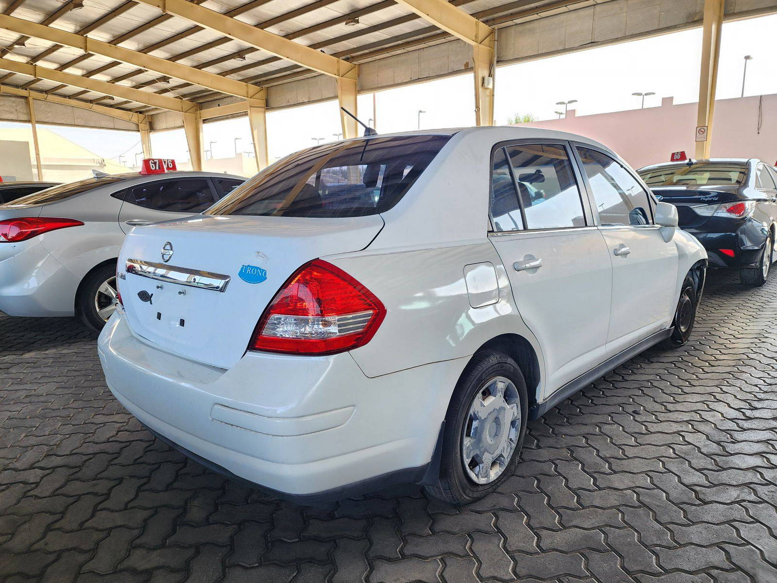 2008 NISSAN VERSA — 186558 Miles — Lot E08L429723 — Ind. 12 - Marhaba Auctions Used Cars - Image 3