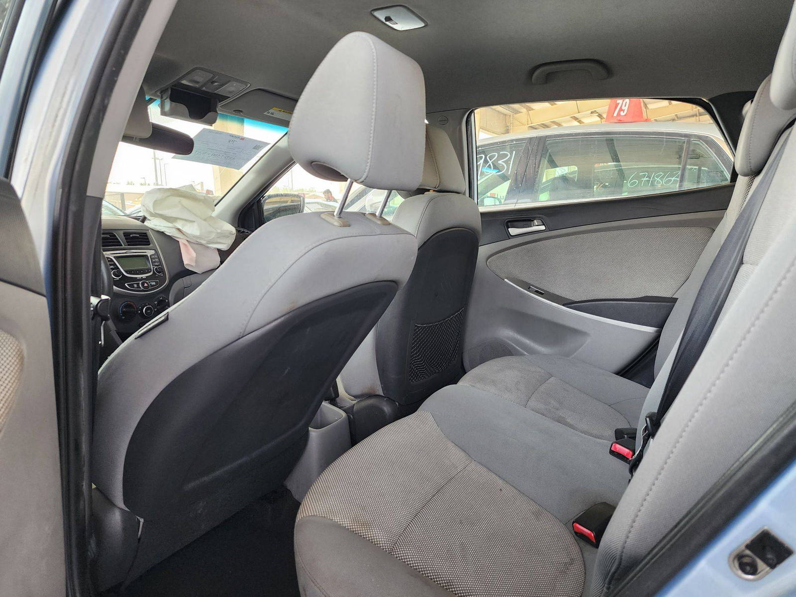 2013 HYUNDAI ACCENT — 136080 Miles — Lot 33951659 — Souq - Marhaba Auctions Used Cars - Image 6