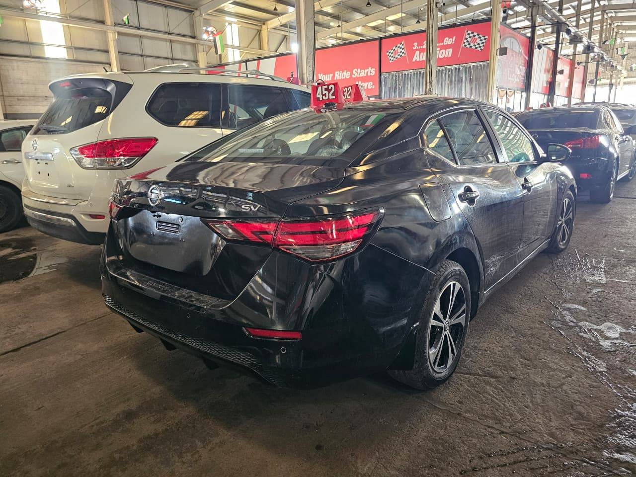 2021 NISSAN SENTRA — 49299 Miles — Lot V3MY252893 — Main - Marhaba Auctions Used Cars - Image 4