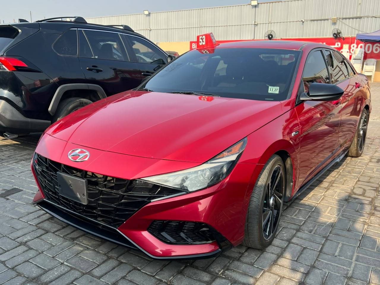 2024 HYUNDAI ELANTRA — 22641 Miles — Lot F6PU416131 - Marhaba Auctions Used Cars - Image 4