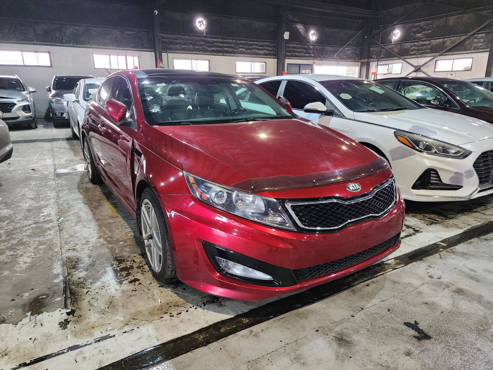 2013 KIA OPTIMA — 165405 Miles — Lot 1393495 — Al Quoz - Marhaba Auctions Used Cars - Image 3