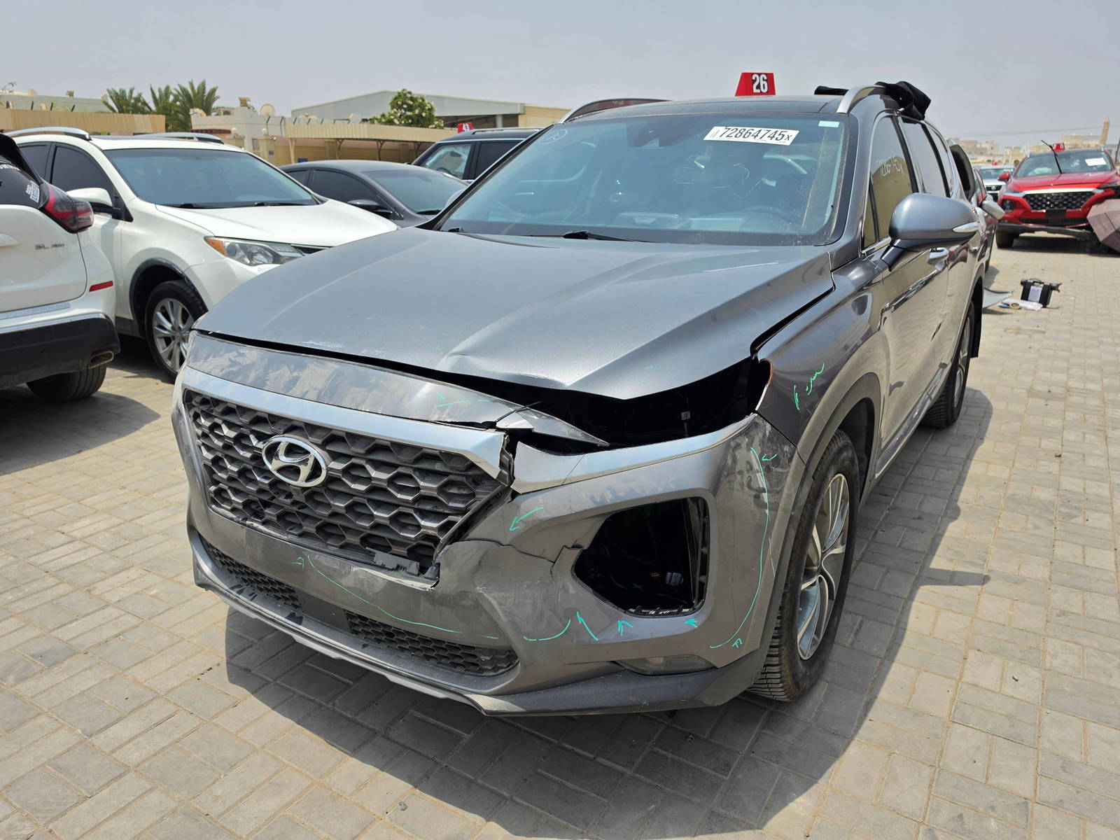 2019 HYUNDAI SANTA FE LIMITED — 65848 Miles — Lot 7KH041399 - Marhaba Auctions Used Cars - Image 4