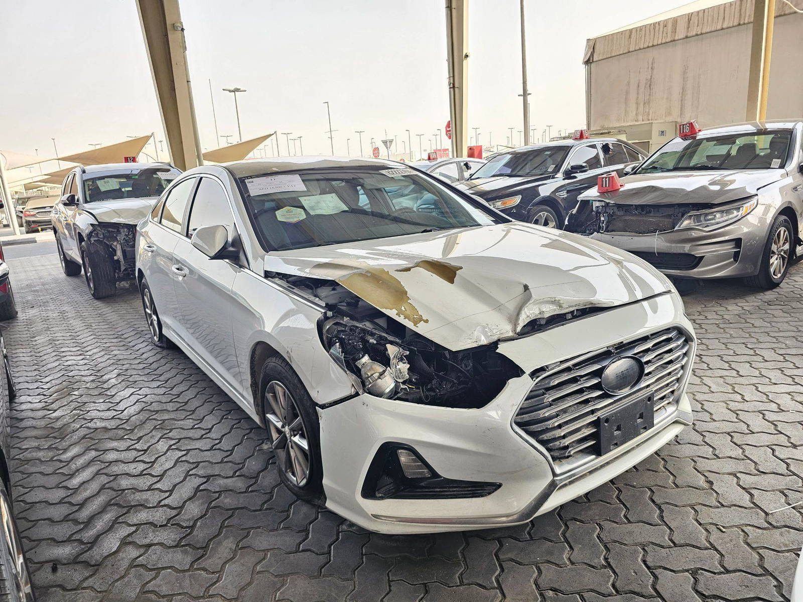 HYUNDAI SONATA 2018 - Marhaba Auction Used Cars - Image 4