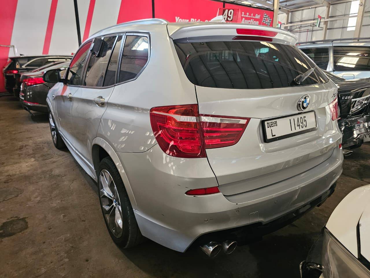 2017 BMW X3 — 114536 Miles — Lot H0V84946 — Main - Marhaba Auctions Used Cars - Image 4