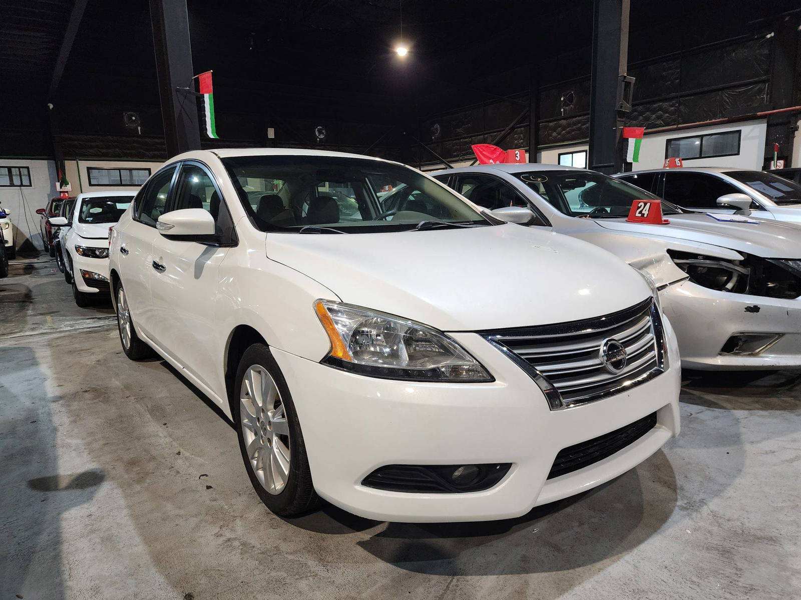 2013 NISSAN SENTRA — 154036 Miles — Lot 24224 — Al Quoz - Marhaba Auctions Used Cars - Image 3