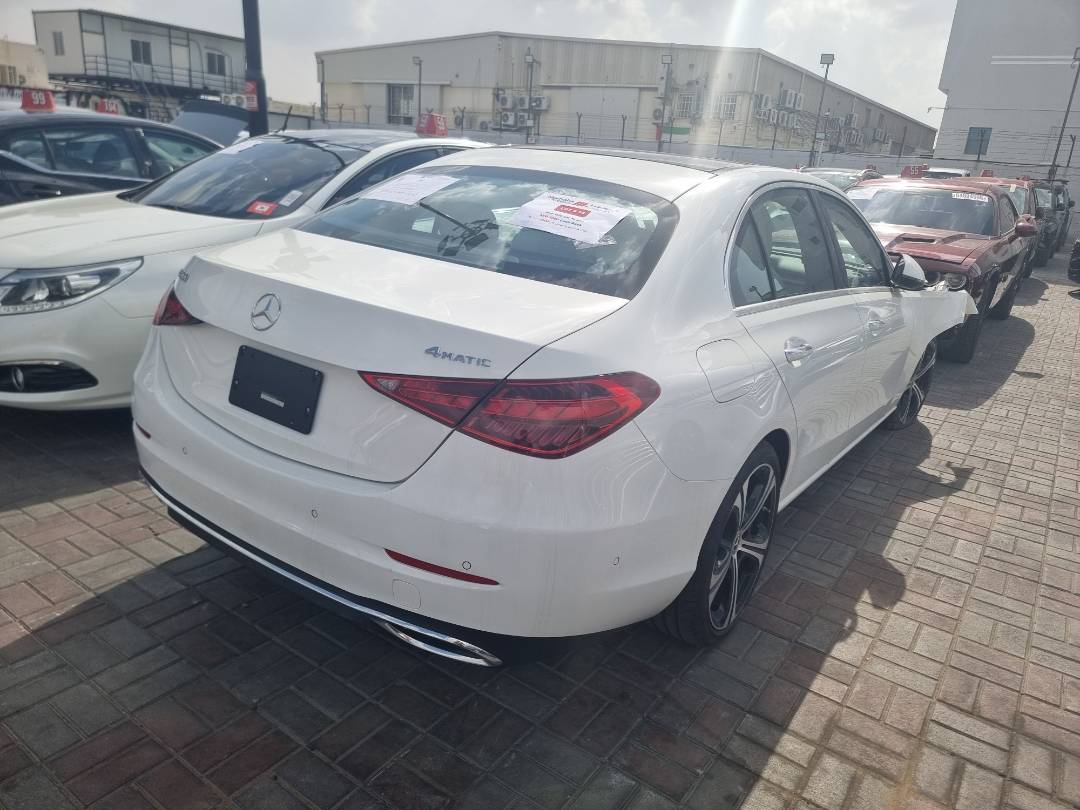 2025 MERCEDES BENZ C300 — 2836 Miles — Lot R262451 — Souq - Marhaba Auctions Used Cars - Image 3