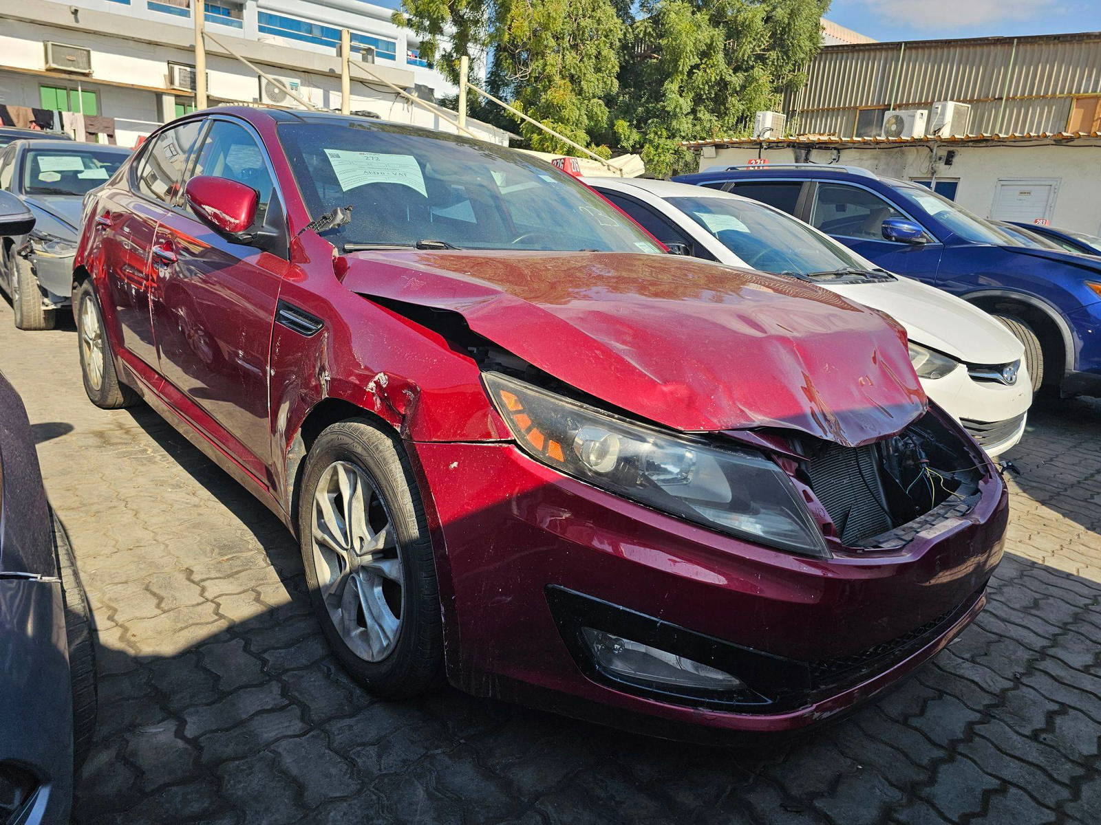 2013 KIA OPTIMA — 180401 Miles — Lot 2DG148416 — Main - Marhaba Auctions Used Cars - Image 3