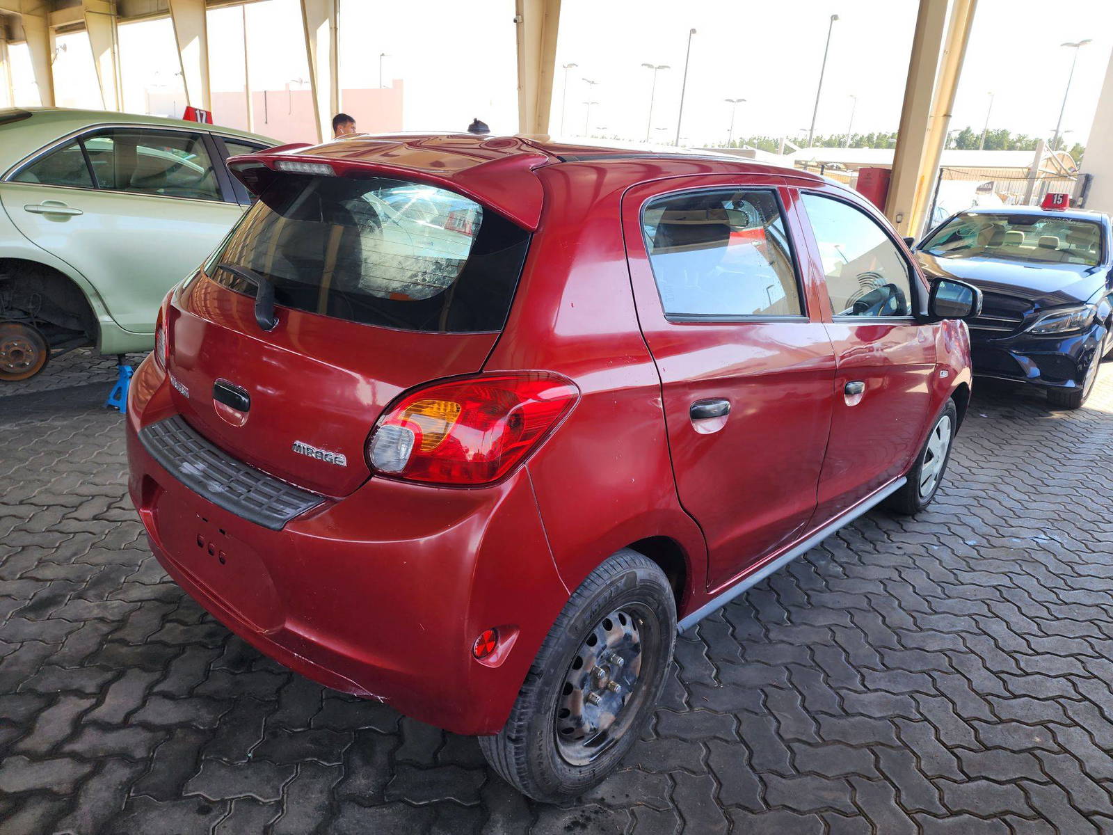 2015 MITSUBISHI MIRAGE — 149909 Miles — Lot 050635 - Marhaba Auctions Used Cars - Image 3