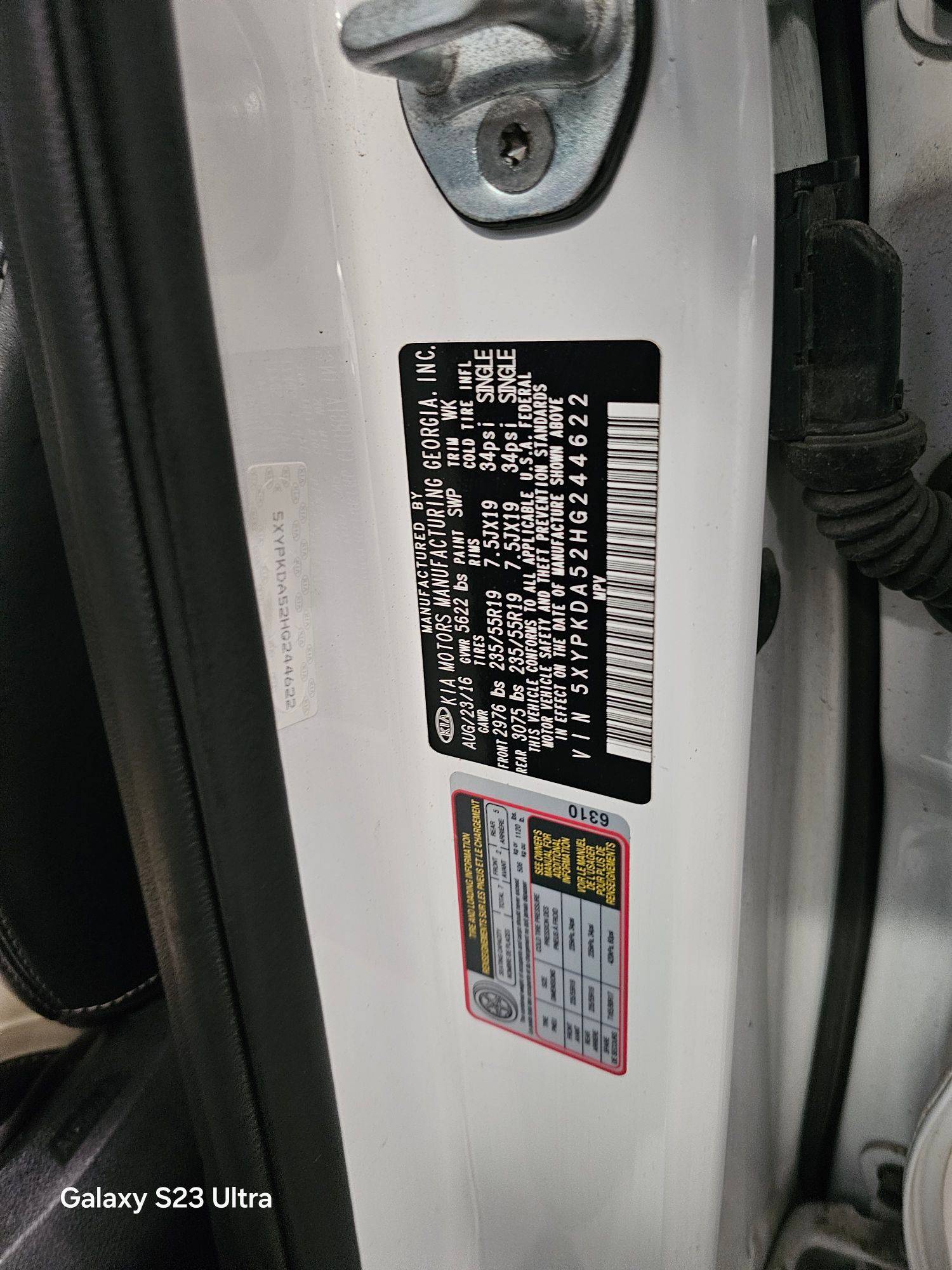 KIA SORENTO 2017 - Marhaba Auction Used Cars - Image 10