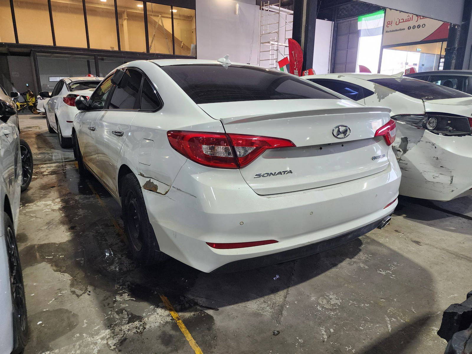 HYUNDAI SONATA 2016 - Marhaba Auction Used Cars - Image 3