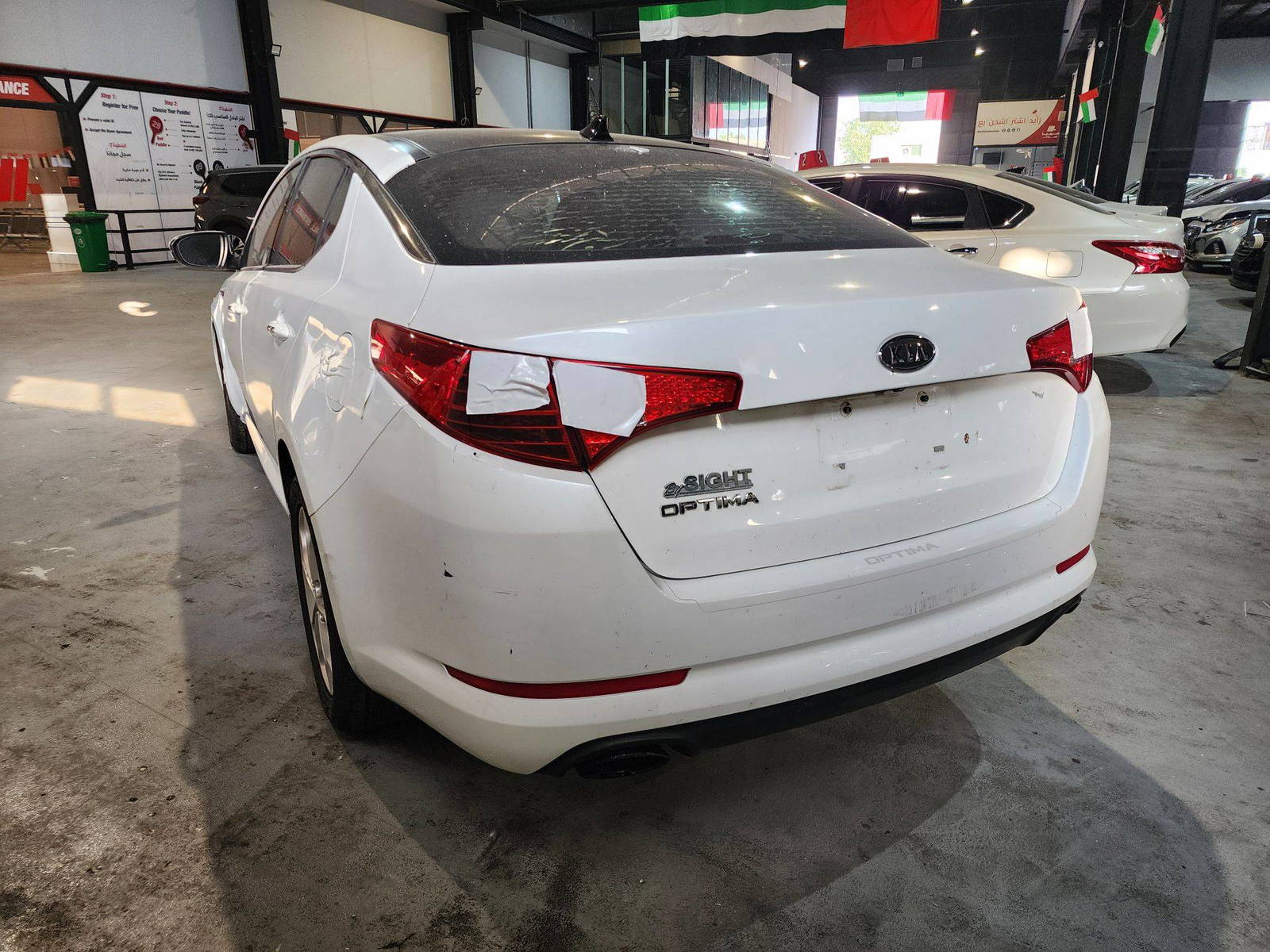 2012 KIA OPTIMA — 163383 Miles — Lot 38915 — Al Quoz - Marhaba Auctions Used Cars - Image 6
