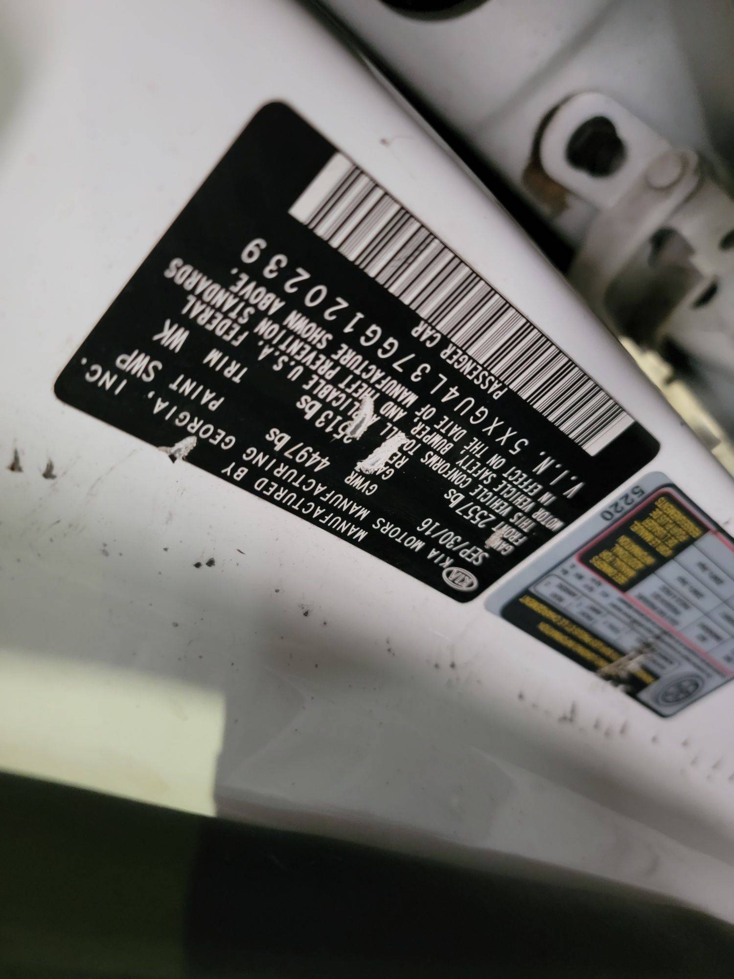 KIA OPTIMA 2016 - Marhaba Auction Used Cars - Image 11