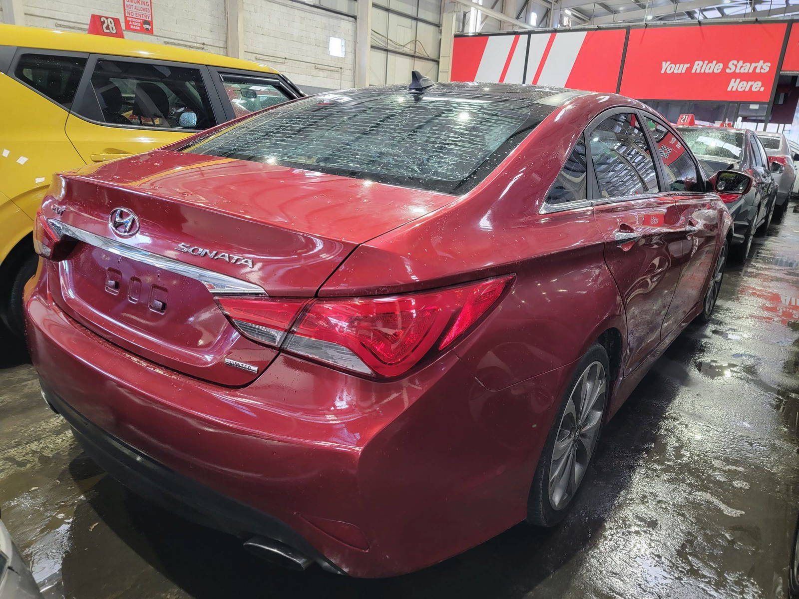 HYUNDAI SONATA 2014 - Marhaba Auction Used Cars - Image 3