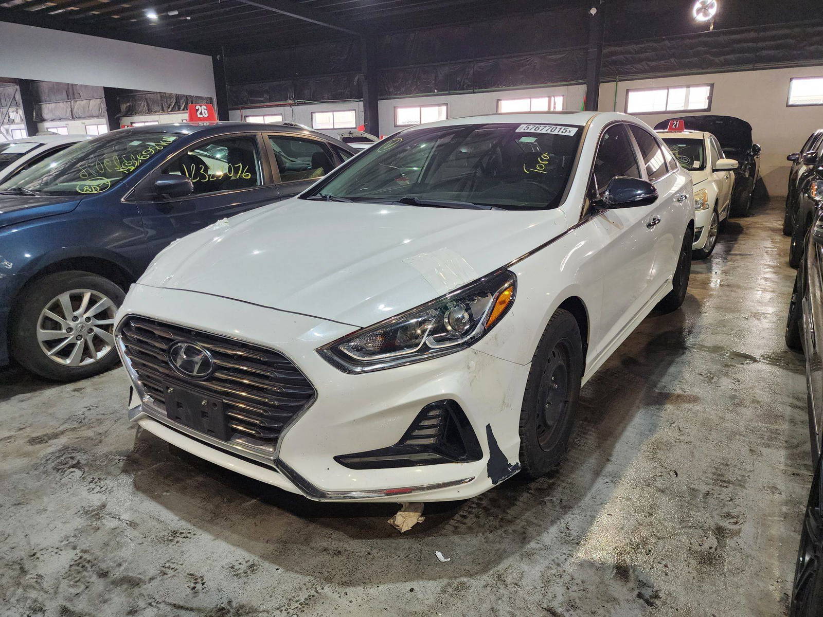 2019 HYUNDAI SONATA — 109359 KM — Lot H801646 — Main - Marhaba Auctions Used Cars - Image 6