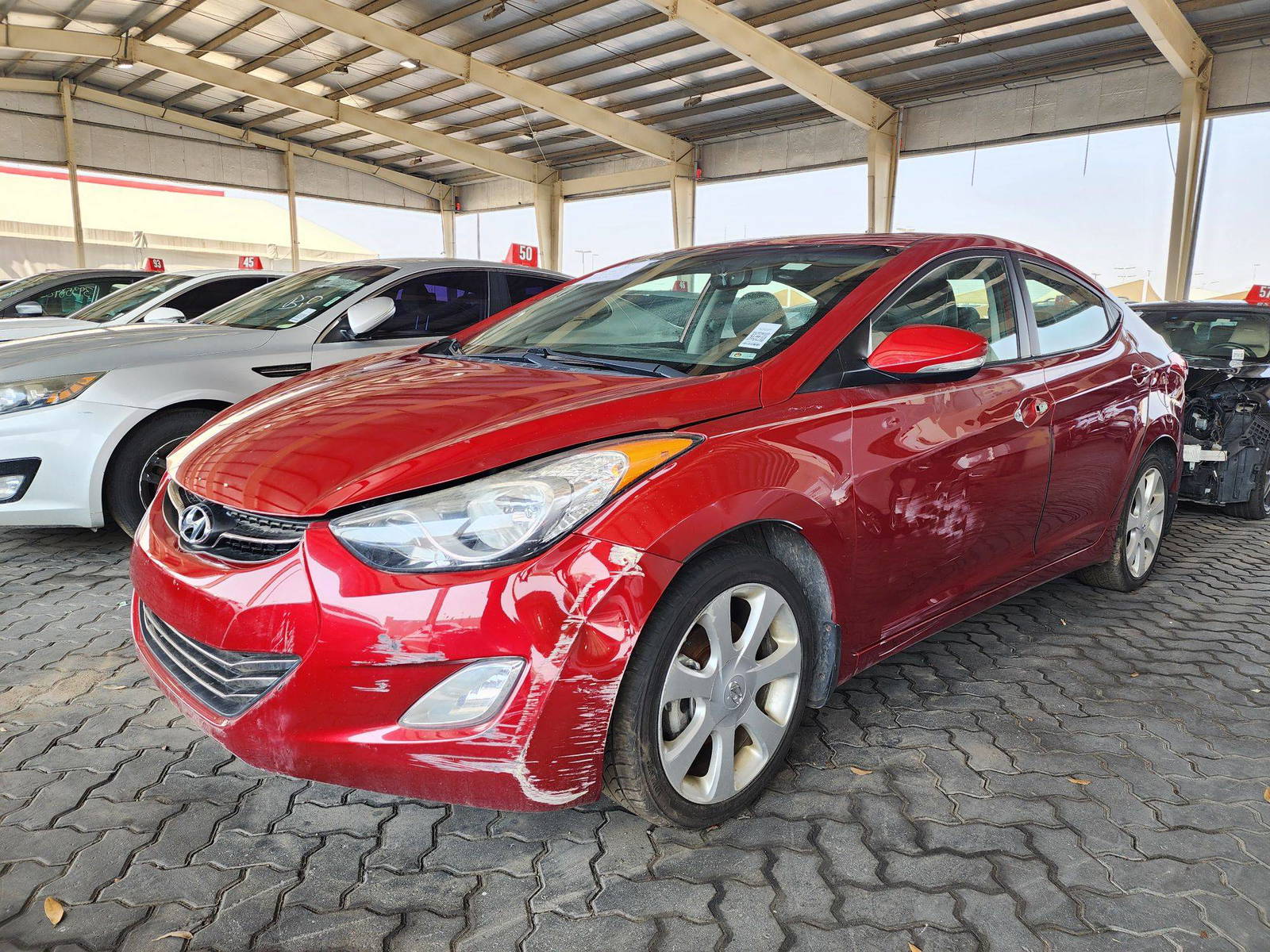 2013 HYUNDAI ELANTRA — 142998 Miles — Lot 12591 — Souq - Marhaba Auctions Used Cars - Image 5
