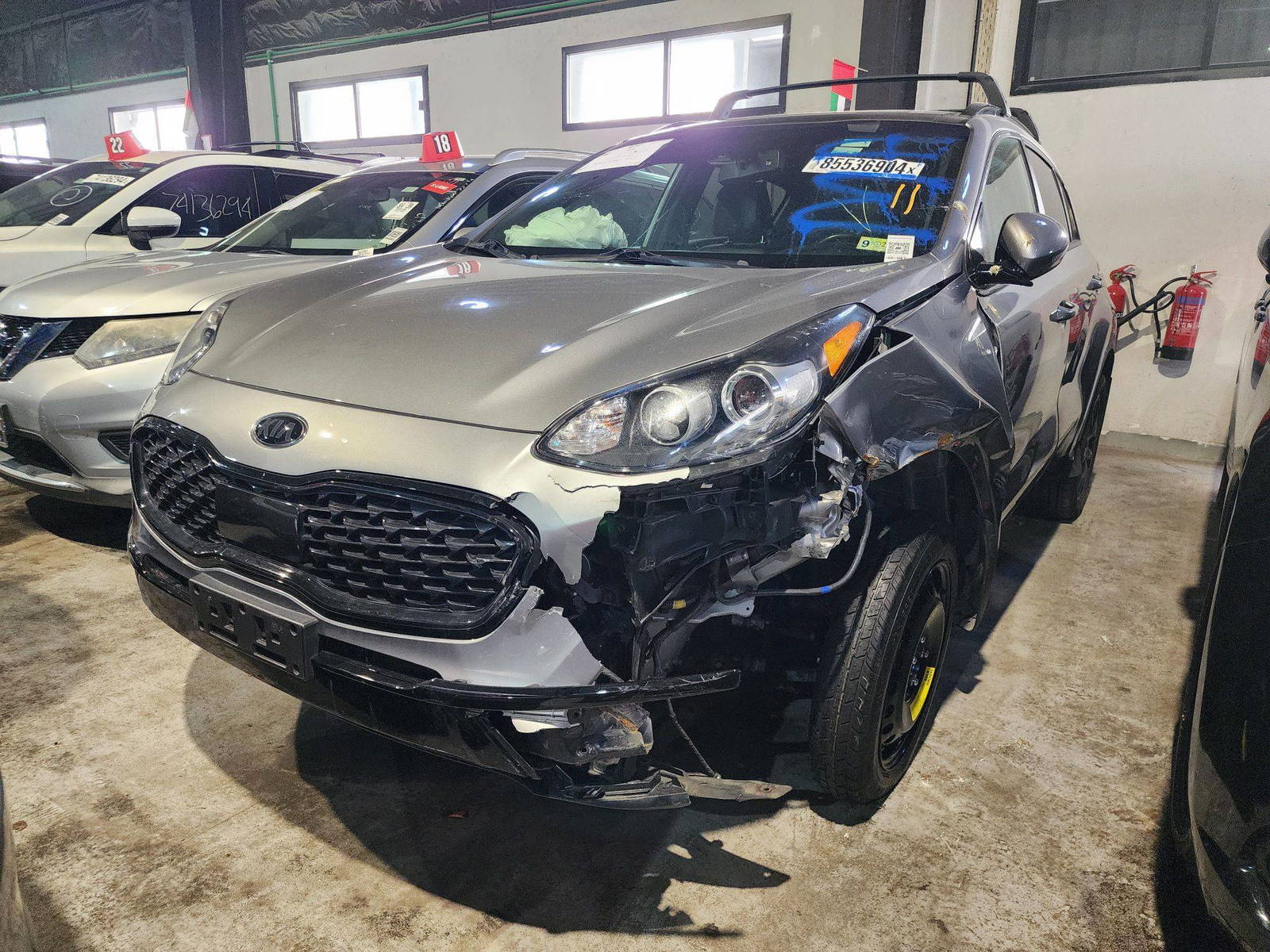 2021 KIA SPORTAGE — 105777 Miles — Lot 85536904 — Al Quoz - Marhaba Auctions Used Cars - Image 4