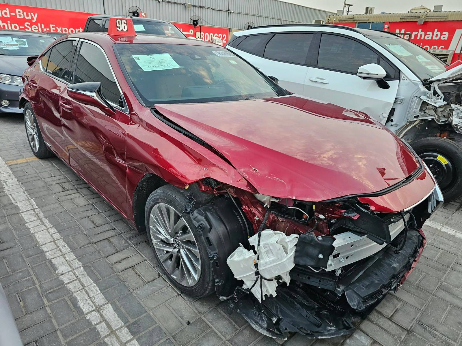 2022 LEXUS ES 300H — 12235 Miles — Lot NU023174 - Marhaba Auctions Used Cars - Image 4