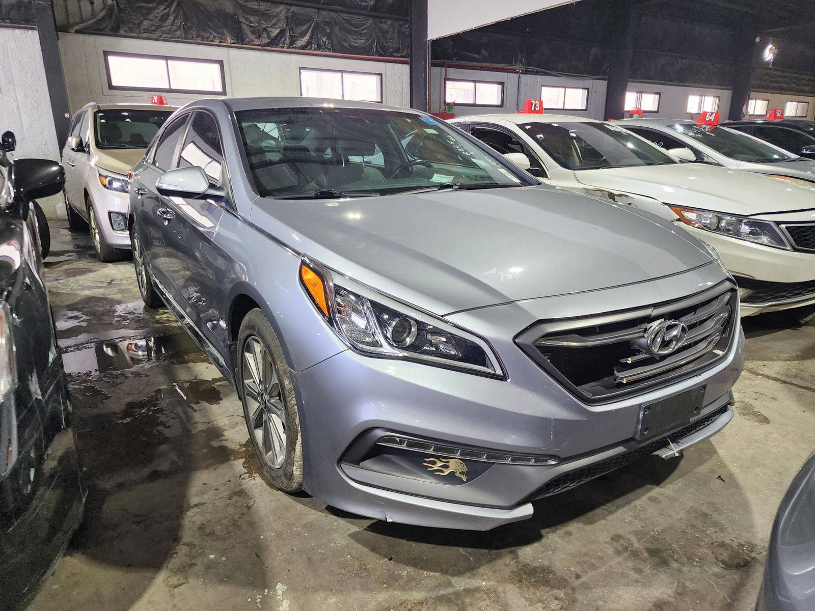 2017 HYUNDAI SONATA — 140730 Miles — Lot 241355 — Al Quoz - Marhaba Auctions Used Cars - Image 3