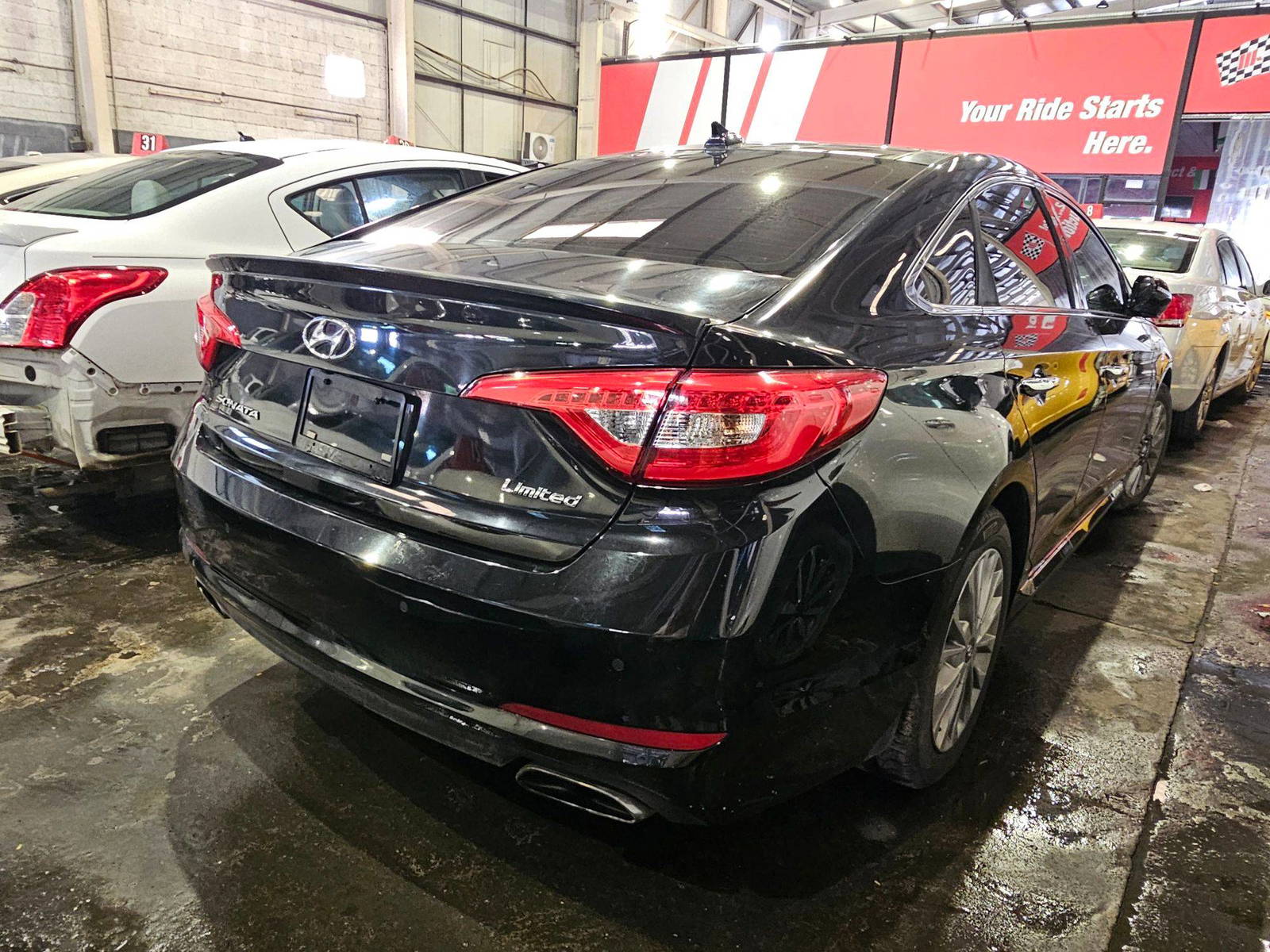 2015 HYUNDAI SONATA SPORT — 133313 Miles — Lot 94323955 — Main - Marhaba Auctions Used Cars - Image 3