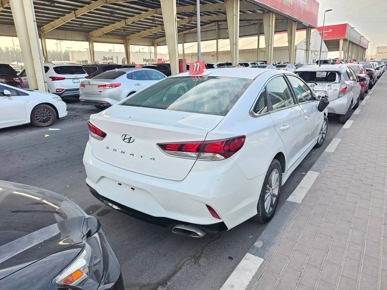 2019 HYUNDAI SONATA — 193594 KM — Lot 8KH795427 — Souq - Marhaba Auctions Used Cars - Image 4
