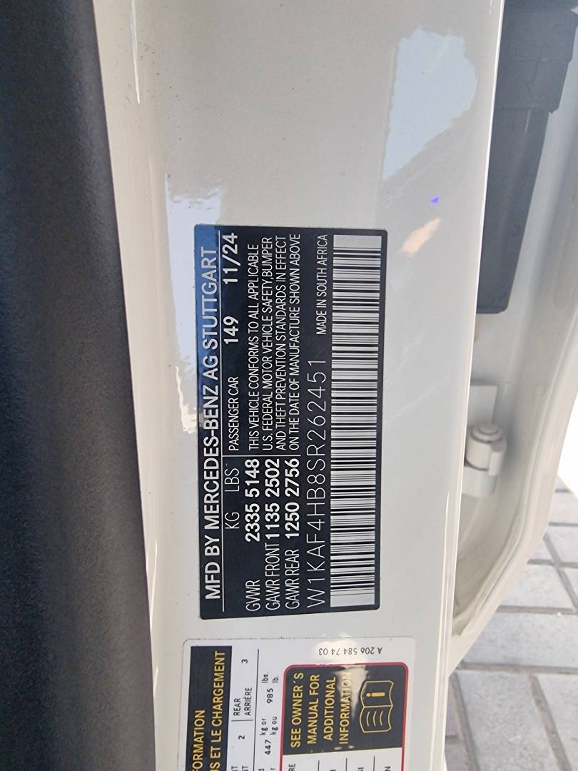 MERCEDES BENZ C300 2025 - Marhaba Auction Used Cars - Image 11