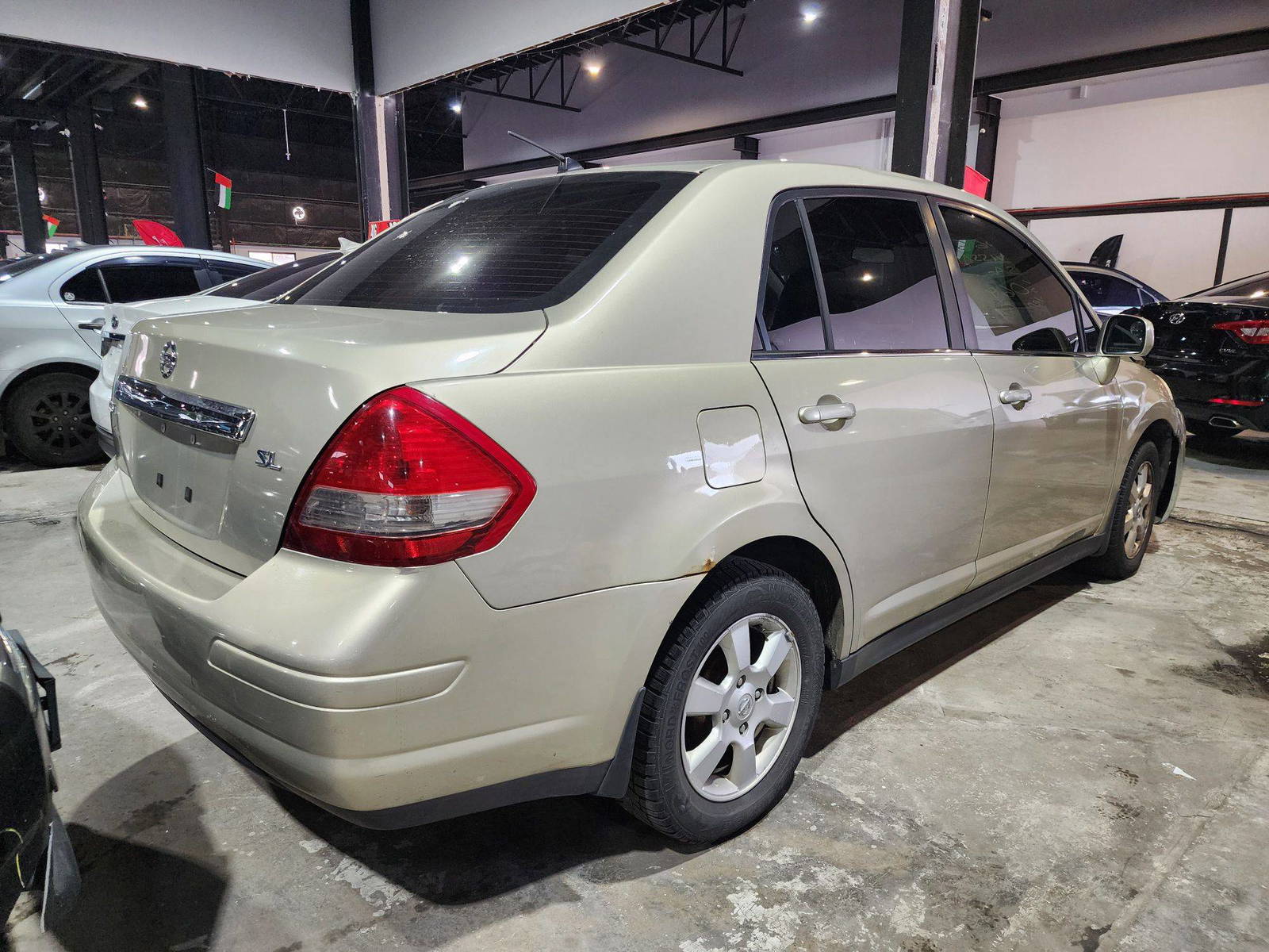 2007 NISSAN VERSA — 211450 KM — Lot 12066540 — Al Quoz - Marhaba Auctions Used Cars - Image 3
