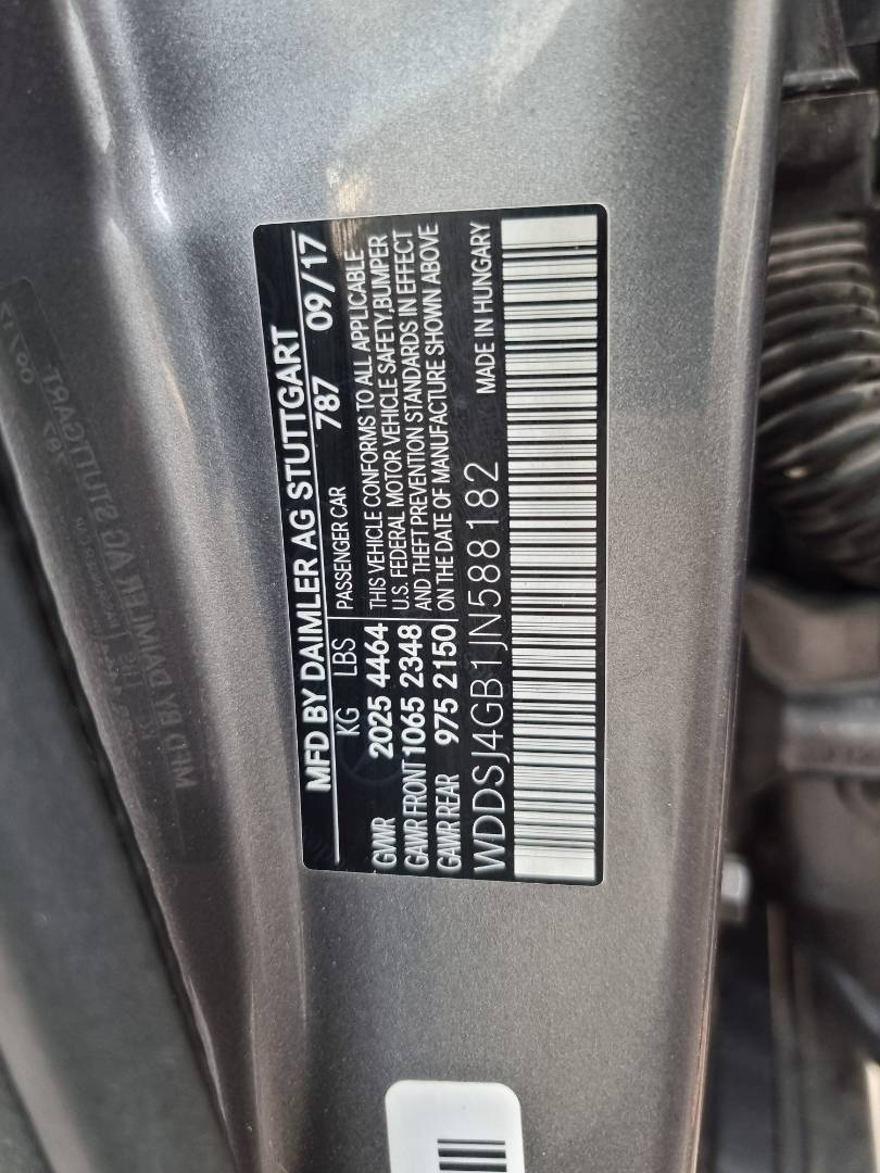 MERCEDES BENZ CLA 250 2018 - Marhaba Auction Used Cars - Image 8