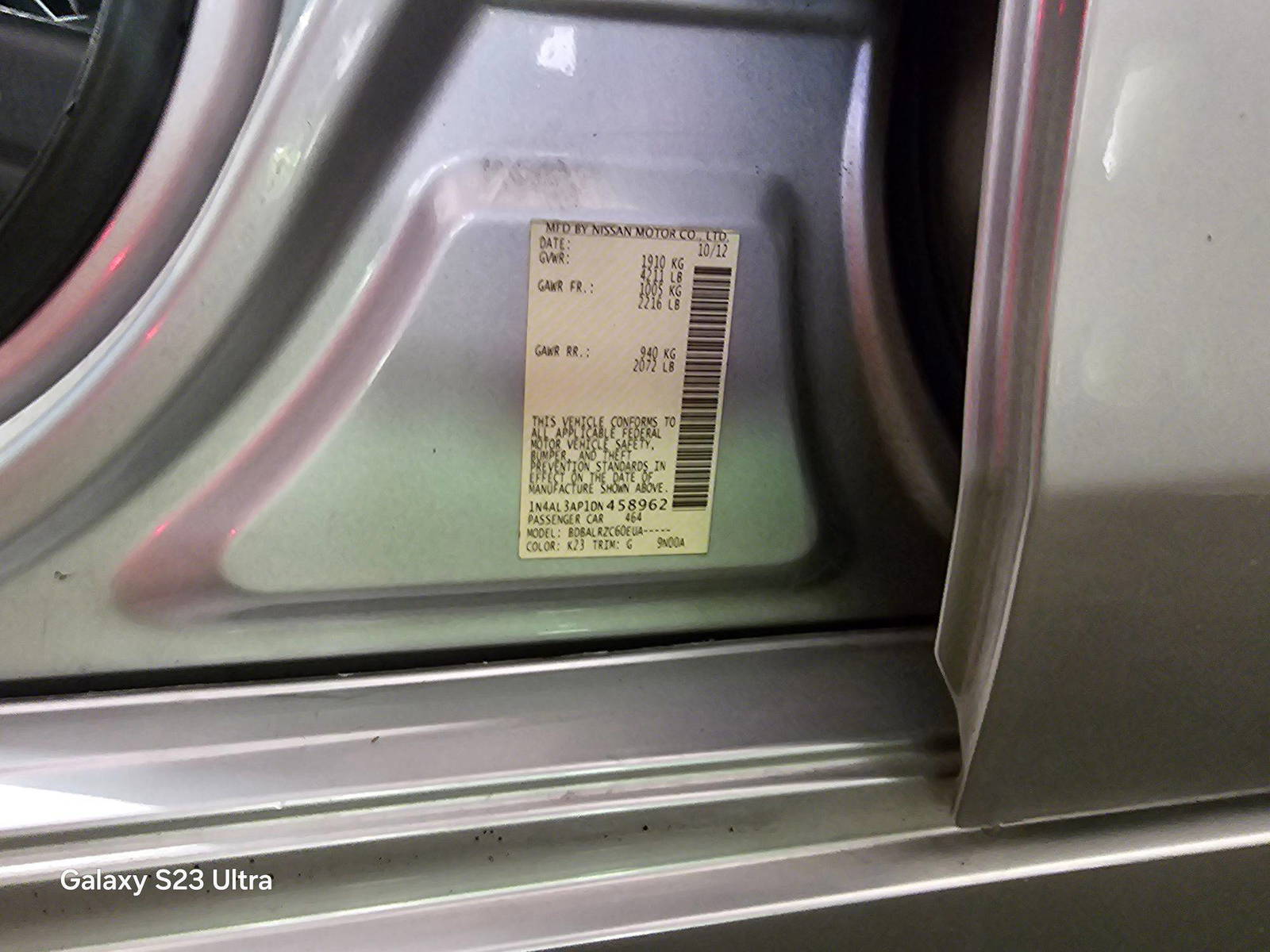 NISSAN ALTIMA 2013 - Marhaba Auction Used Cars - Image 9