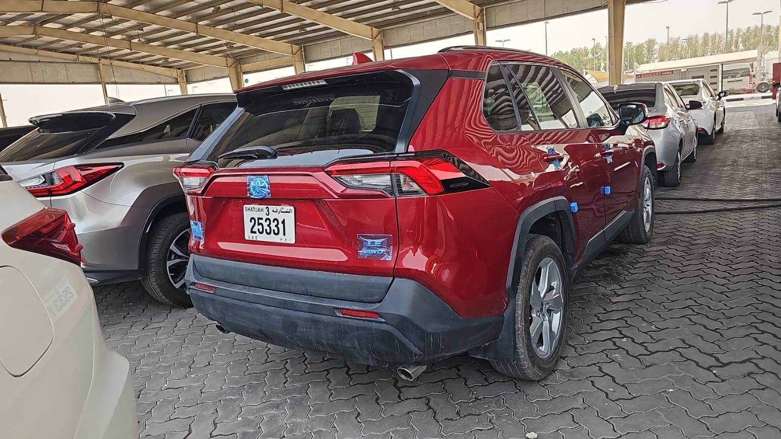2021 TOYOTA RAV4 — 87593 KM — Lot 9MC141591 — Souq - Marhaba Auctions Used Cars - Image 5